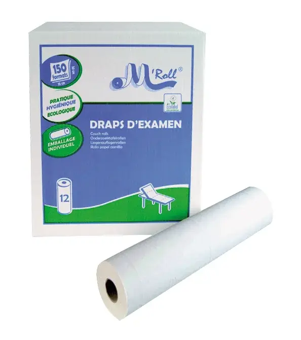 Draps d'examen lisses