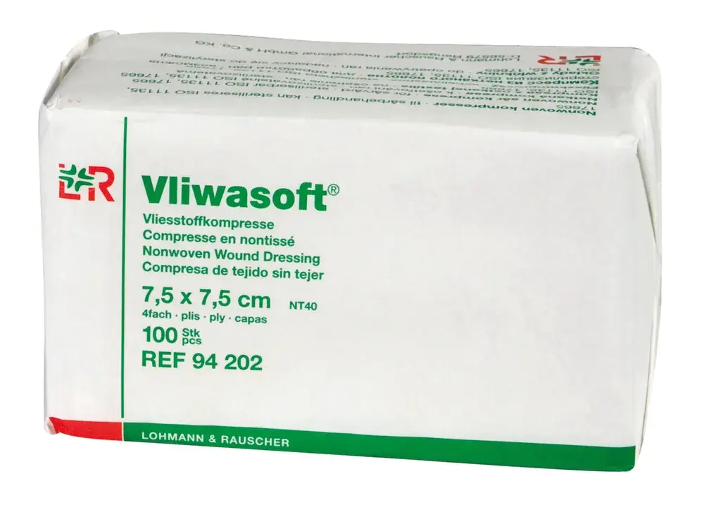Compresse en non-tissé non stérile Vliwasoft®