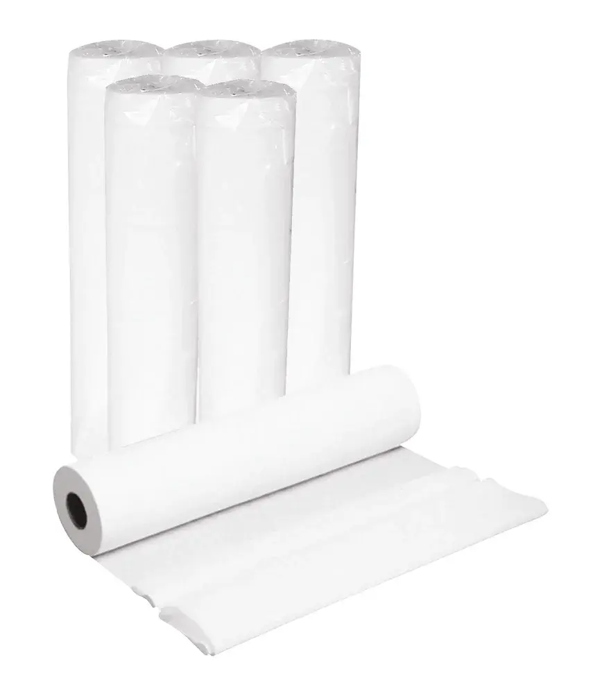 Draps d'examen papier lisse