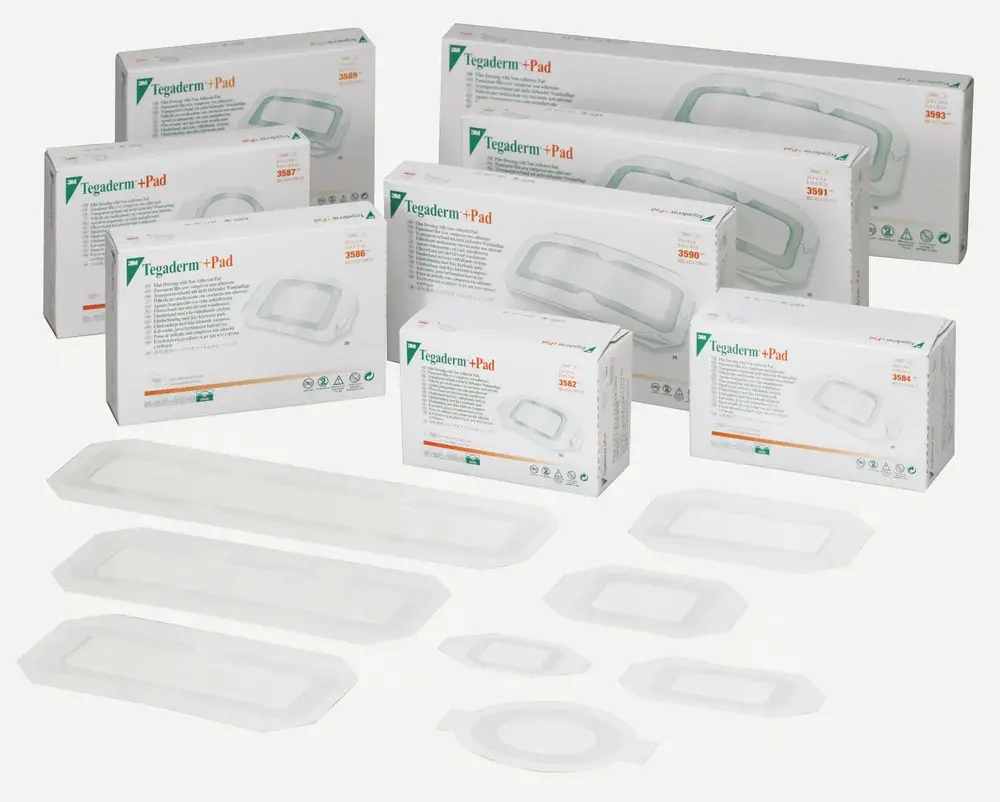 Pansement stérile transparent 3M Tegaderm + Pad