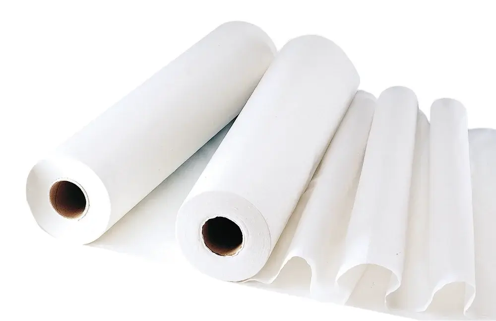 Draps d'examen papier lisse