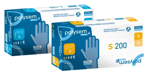 Produit Gants d'examen en nitrile Image