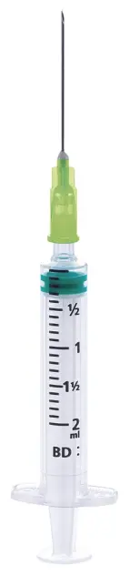 Produit Seringue 3 pièces Emerald avec aiguille Image