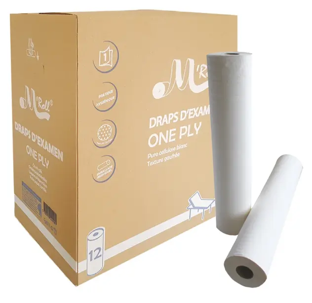 Produit Draps d'examen gaufrés 1 pli Image