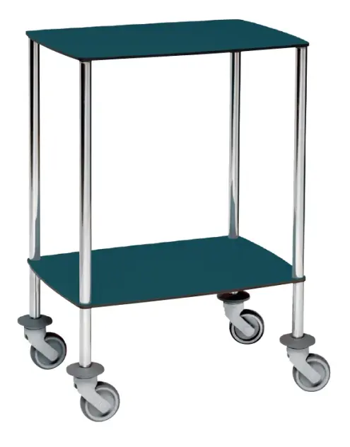 Produit Guéridon médical Compact 2 plateaux Image