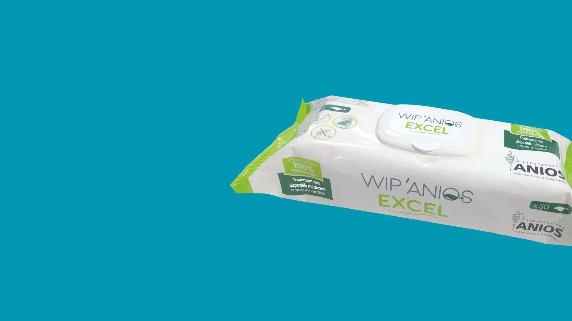 Jusqu'à -31% sur les lingettes WIP'ANIOS EXCEL