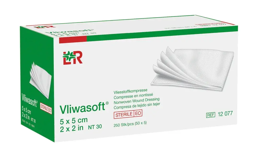Compresse en non-tissé stérile Vliwasoft®