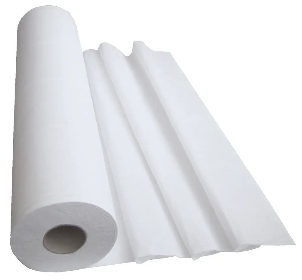 Draps d'examen lisses 100 % pure ouate