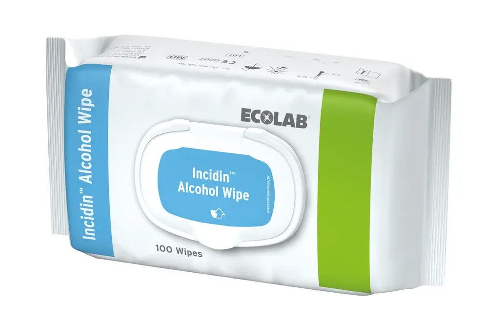 Lingettes désinfectantes Incidin™ Alcohol Wipe