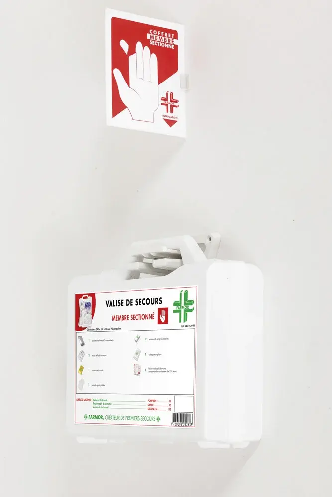 Valise de secours membre sectionné