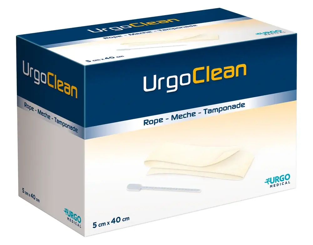 Pansement absorbant en fibres à haut pouvoir d'absorption UrgoClean®