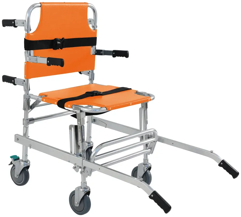 Chaise portoir d’évacuation 4 roues