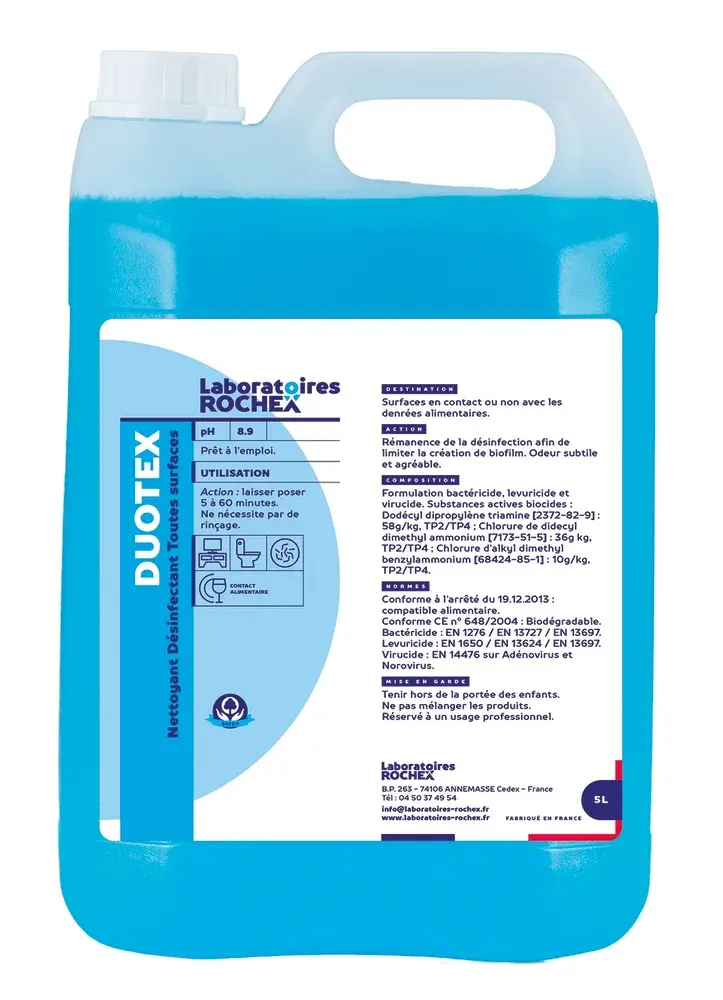 Désinfectant spray Duotex