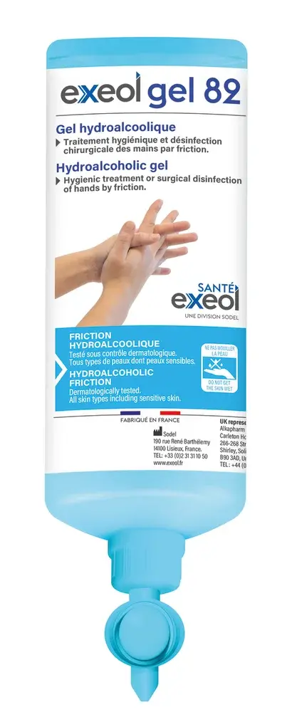 Gel hydroalcoolique GEL 82