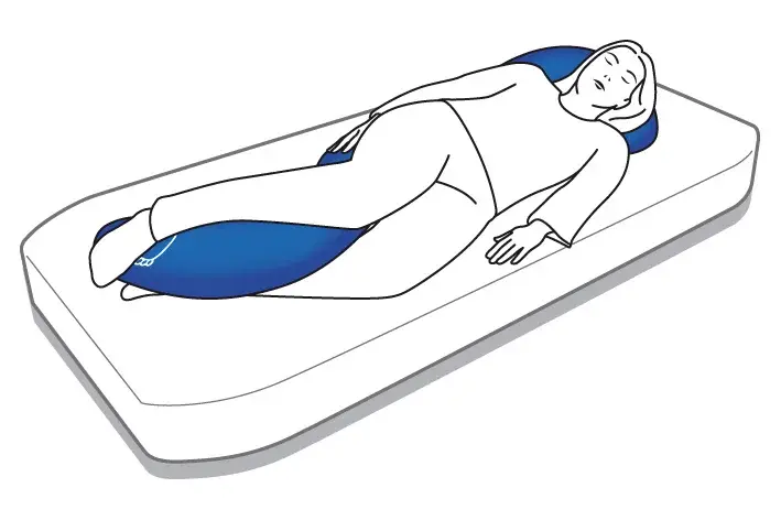 Coussin décubitus latéral 30° en microbilles