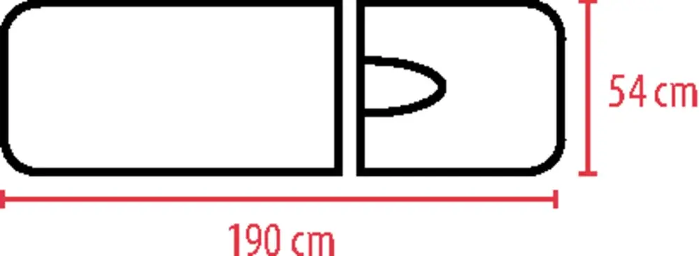 Table de rééducation 2 plans Osteo OS 206