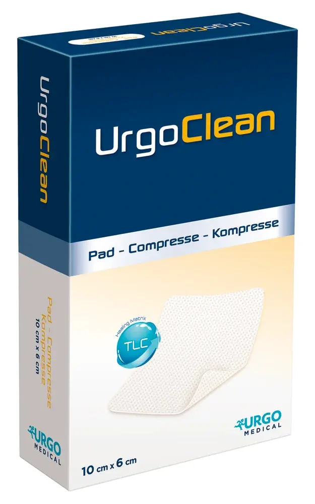Pansement absorbant en fibres à haut pouvoir d'absorption UrgoClean®