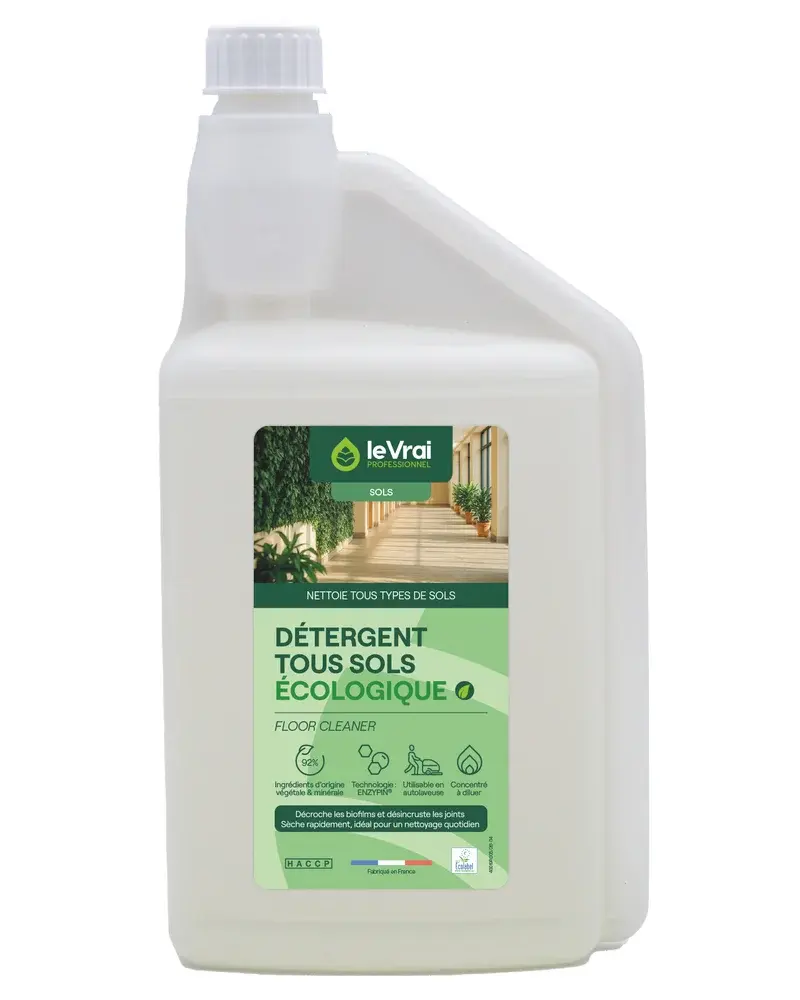 Détergent tous sols écologique