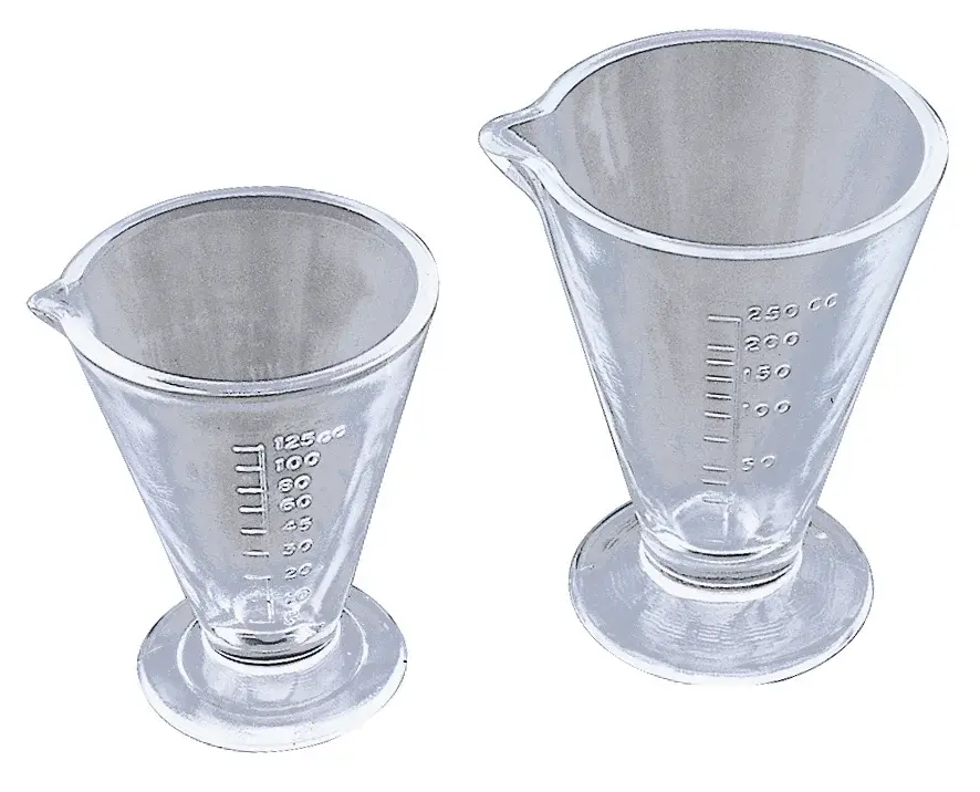 Verre à expérience gradué