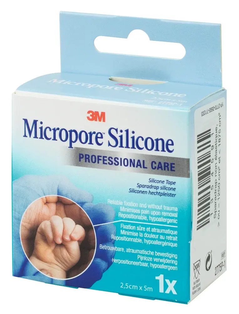 Sparadrap 3M Micropore silicone