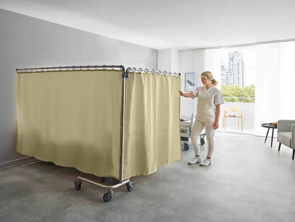 Rideaux de séparation pour hôpital