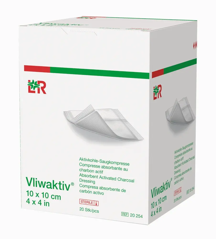 Pansement Vliwaktiv® charbon actif