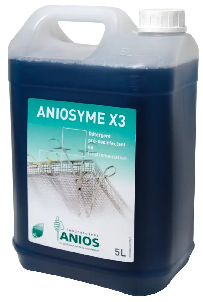 Détergent désinfectant de l'instrumentation Aniosyme X3