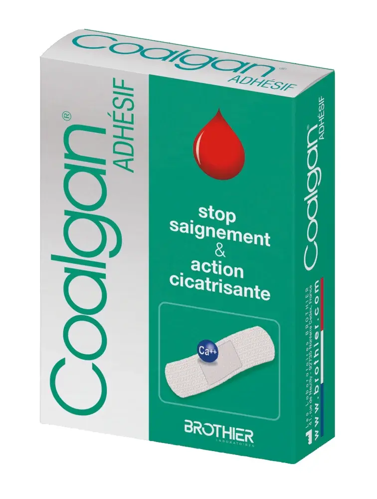 Pansement hémostatique stérile