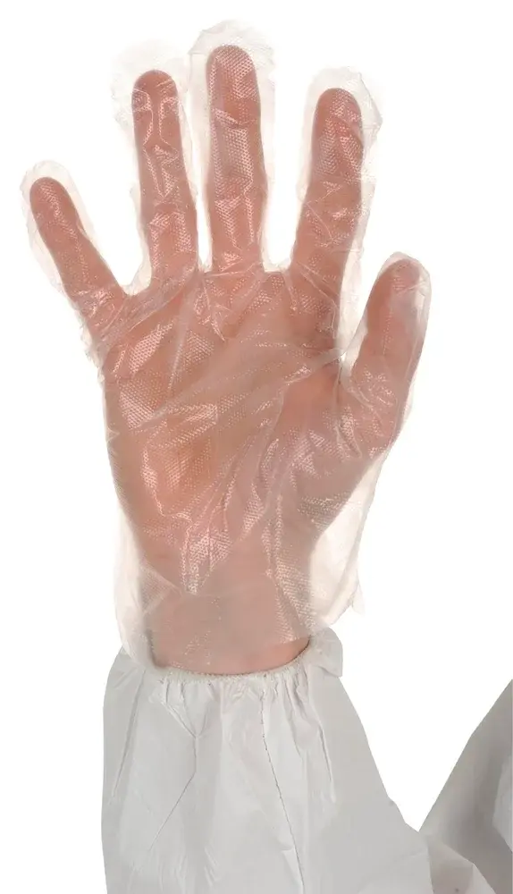 Gants d'examen en polyéthylène