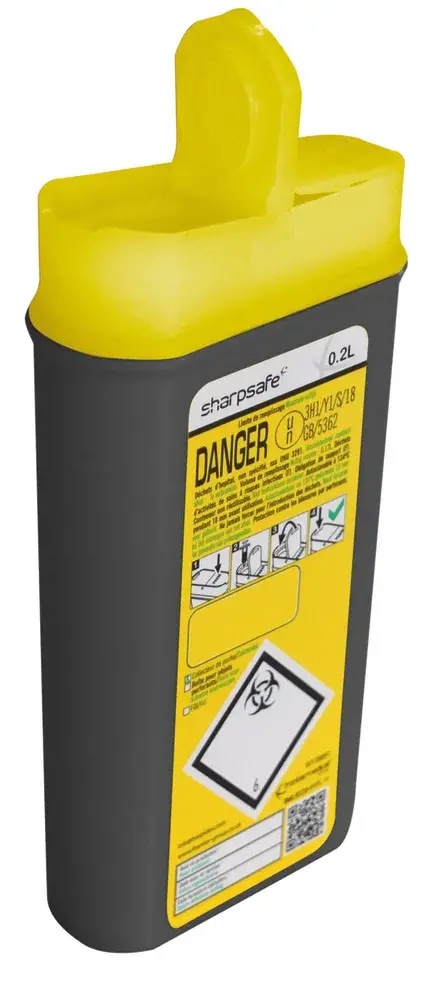 Gamme complète de collecteurs de déchets médicaux Sharpsafe®