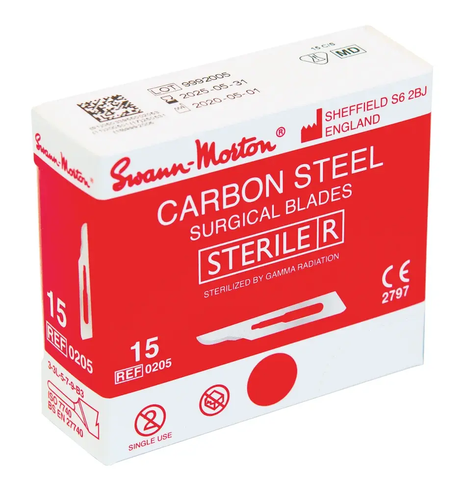 Lame de bistouri stérile