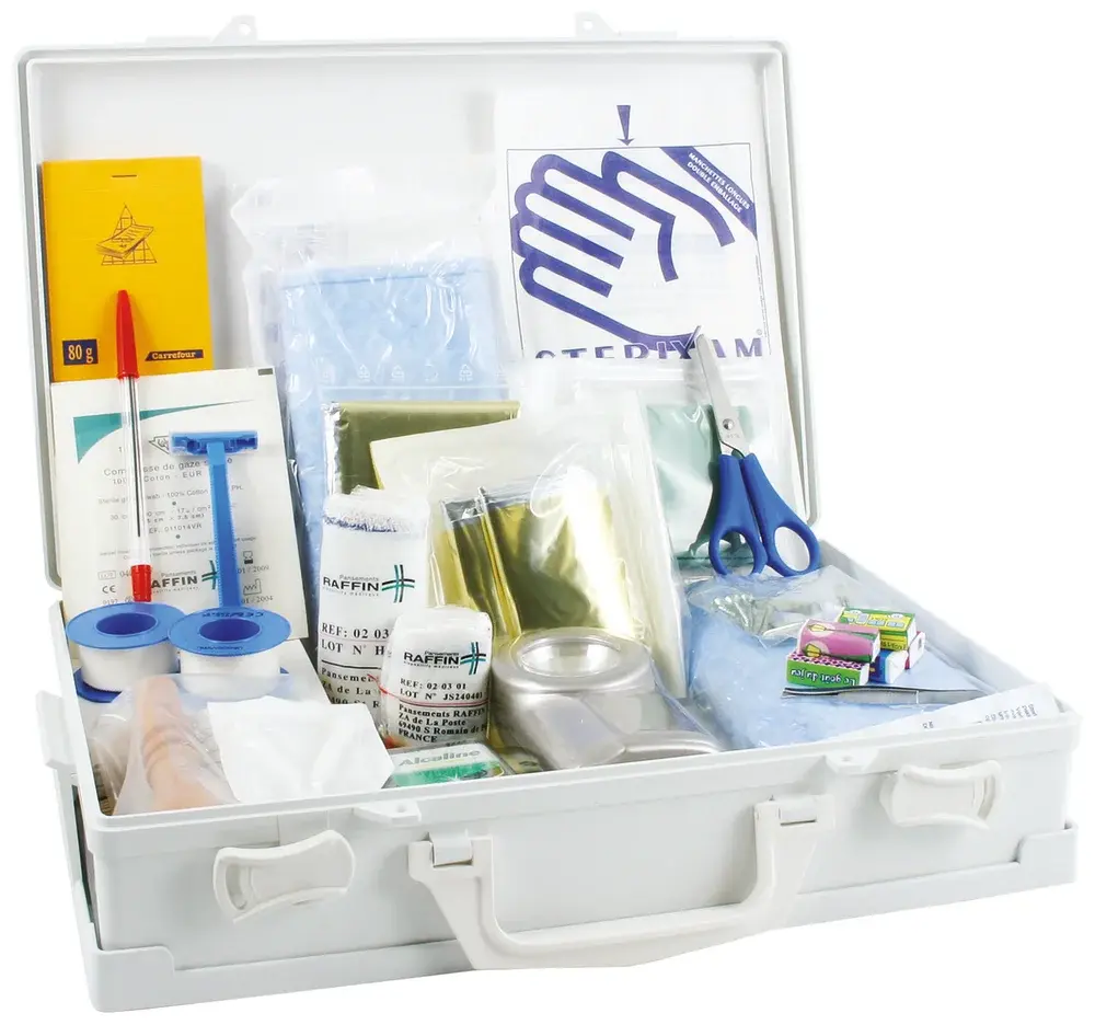 Valise de secours VSL ambulance