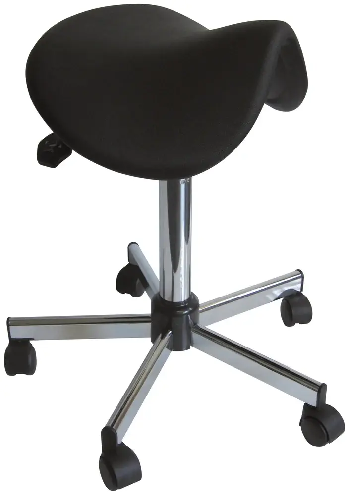Tabouret d'examen selle polyuréthane