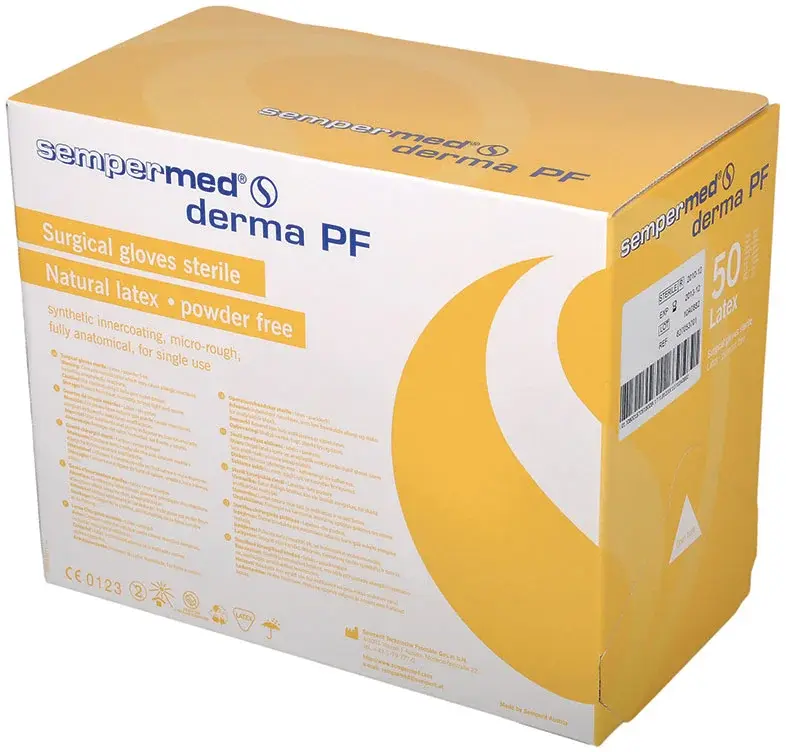 Gants d'examen Sempermed Derma PF stériles