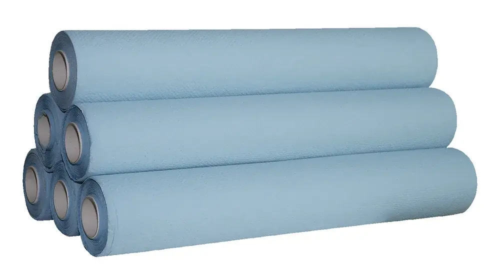 Draps d'examen plastifiés