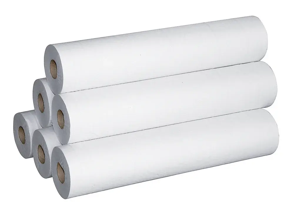 Draps d'examen lisses ouate recyclée