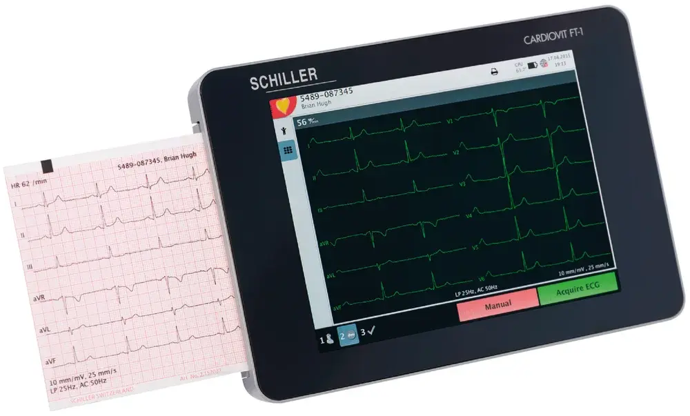 ECG 6 pistes Cardiovit FT-1