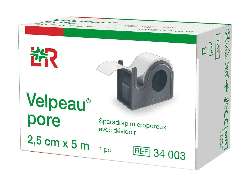 Sparadrap microporeux Velpeau® Pore