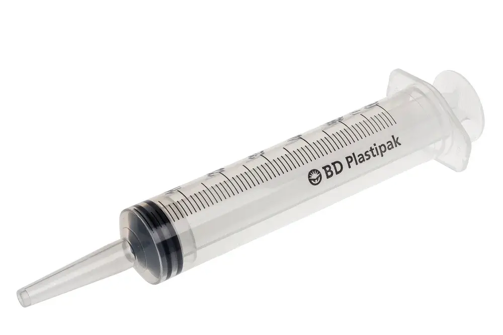 Seringue stérile 3 pièces Plastipak sans aiguille