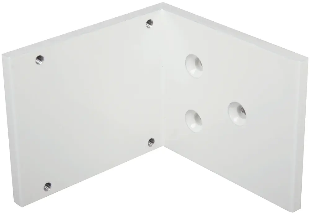 Équerre murale pour lampe d'examen