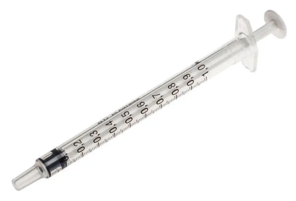 Seringue Plastipak 1 ml de précision