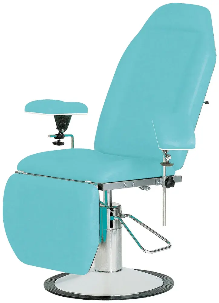 Fauteuil de prélèvement tournant