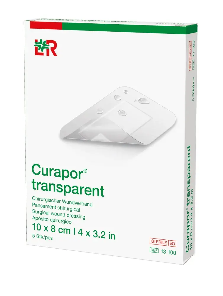 Pansement chirurgical Curapor® transparent