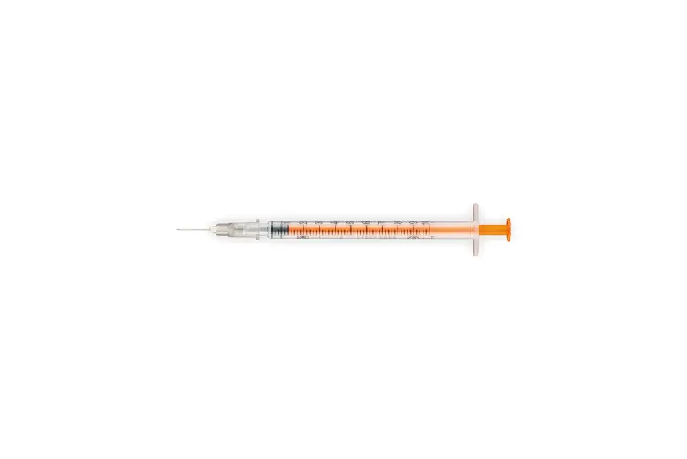 Seringue à insuline 100 u/ml