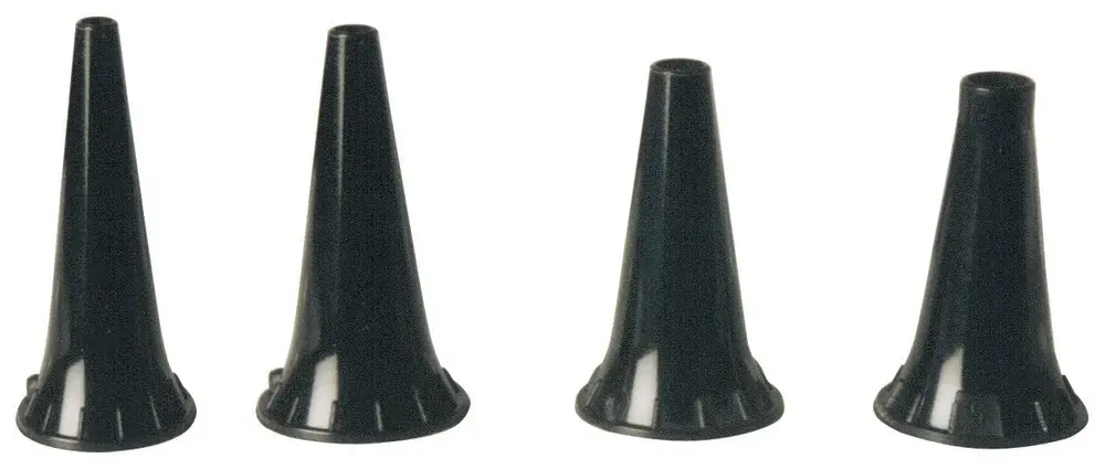 Spéculums auriculaires réutilisables en sanalon