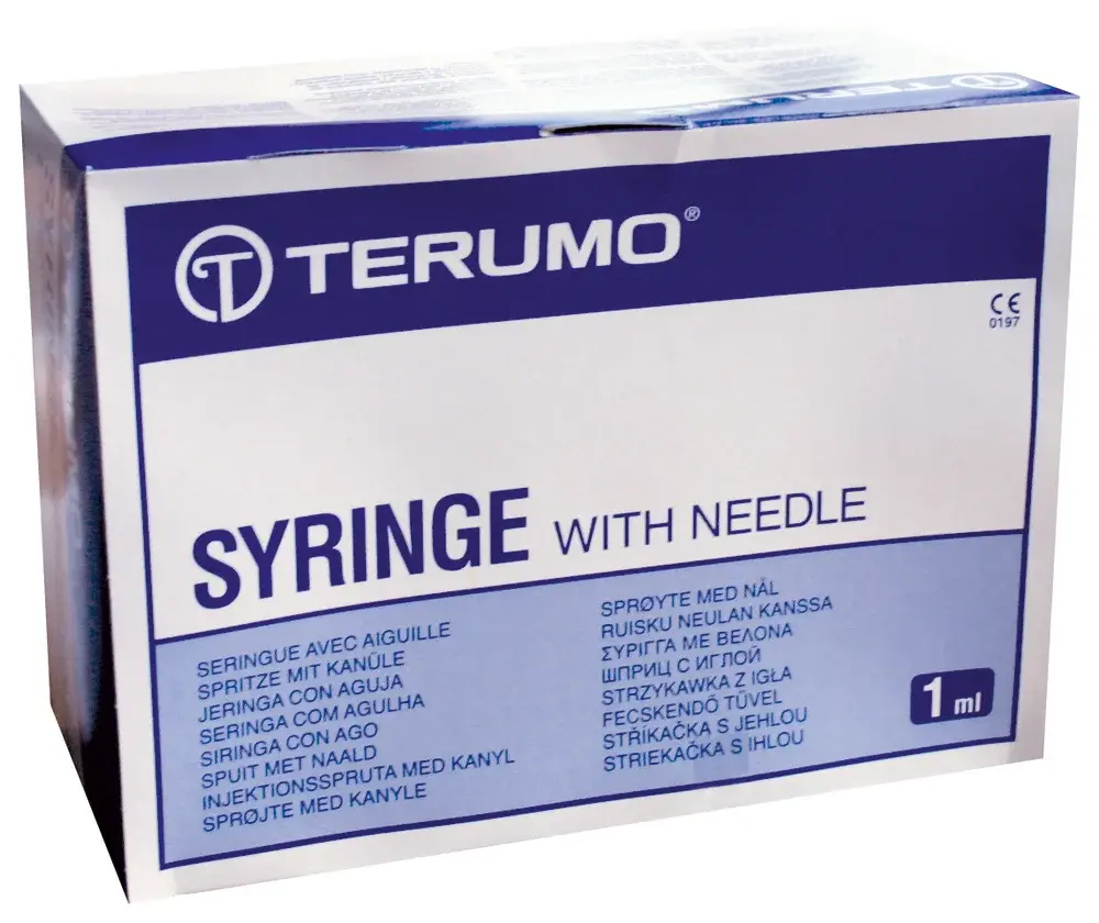 Seringue à tuberculine 3 pièces