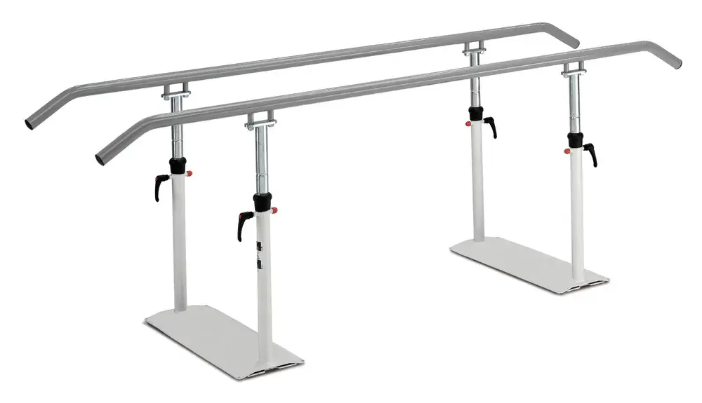 Barres parallèles de rééducation repliables sans socle