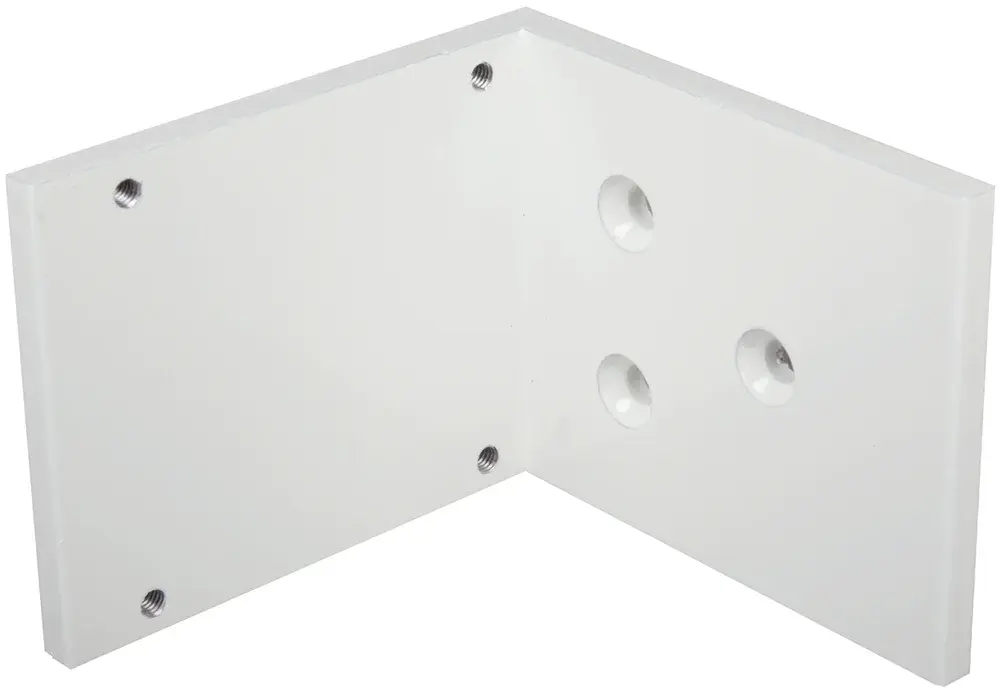 Équerre murale pour lampe d'examen