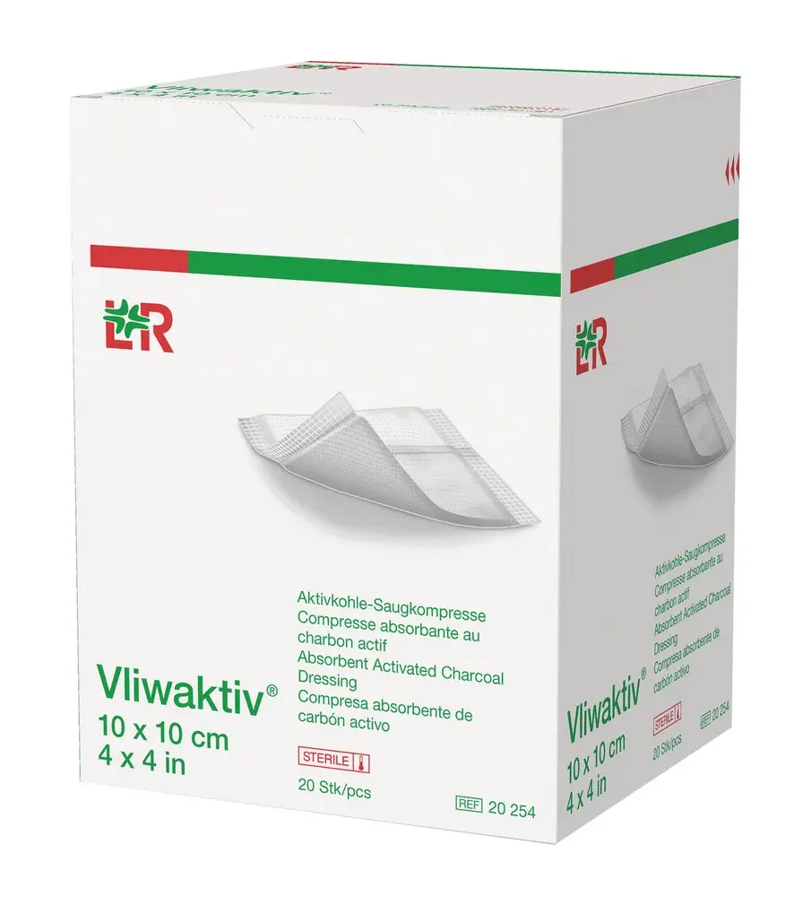 Pansement Vliwaktiv® charbon actif