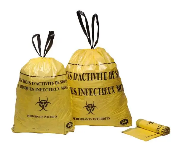 Sac jaune pour DASRI